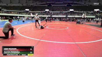 Rookie 3-5 64 Cons. Round 2 - John Neumann, Guerrilla Wrestling (GWA) vs Paxton Pennewell, Smithfield Youth Wrestling