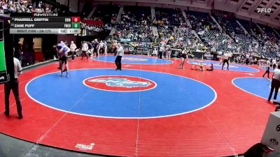 2A-175 lbs Quarterfinal - Pharrell Griffin, Columbia vs Zane Puff, Franklin County