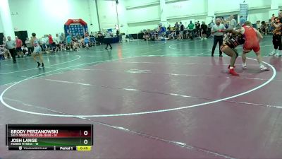 175 lbs Round 5 (8 Team) - Josh Lange, Morris Fitness vs Brody Perzanowski, S.E.O. Wrestling Club- Blue