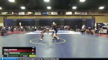 126 lbs Cons. Round 5 - Billy Greenwood, Poudre vs Frio Vontress, Dodge City