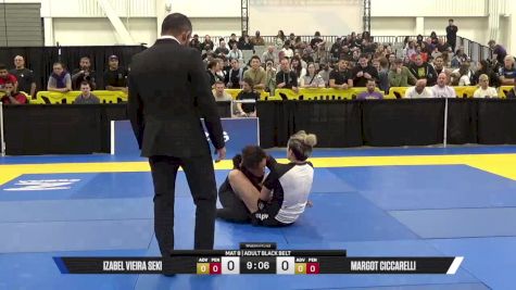 Margot Ciccarelli vs Izabel Vieira Seki 2025 World IBJJF Jiu-Jitsu No-Gi Championship