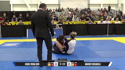 Margot Ciccarelli vs Izabel Vieira Seki 2025 World IBJJF Jiu-Jitsu No-Gi Championship