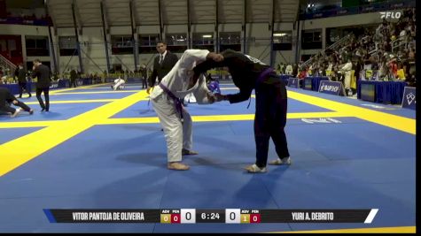 Yuri A. DeBrito vs Vitor Pantoja De Oliveira 2026 World Jiu-Jitsu IBJJF Championship