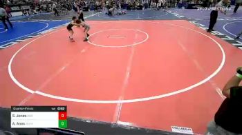 60 lbs Quarterfinal - Samantha Jones, Ascend Wrestling Academy vs Alyanna Anes, Selma