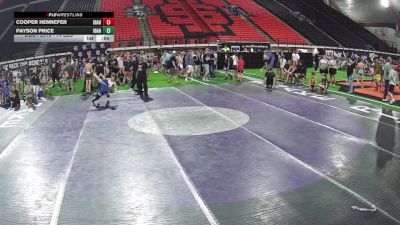 74 lbs 3rd Place Match - Cooper Hennefer, Idaho vs Payson Price, Idaho