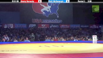 61kg Semi-finals Jimmy Kennedy vs. Matt McDonough