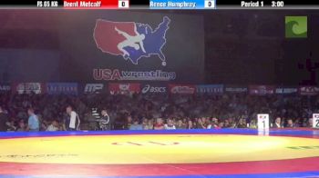 66kg Semi-finals Brent Metcalf vs. Reece Humphrey