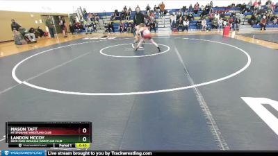 83 lbs Cons. Round 2 - Landon McCoy, Deer Park Ironman Wrestling Club vs Mason Taft, Mt Spokane Wrestling Club