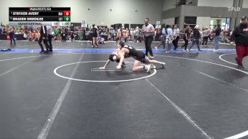 140 lbs Quarterfinal - Stryker Avery, Maize vs Braden Greenlee, Slyfox