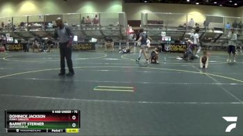 75 lbs Quarterfinal - Barrett Sterner, Untouchables vs Dominick Jackson, Funky Singlets