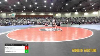 107 lbs Quarterfinal - Montana Parker, Sherwood High School vs Maleah Ballejos, Paradise Wrestling