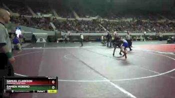 D1-106 lbs Semifinal - Damien Moreno, Kofa vs Samuel Clarkson, Mountain View Mesa