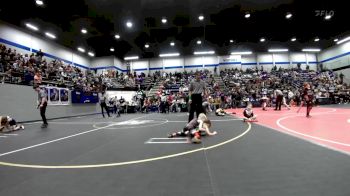 40 lbs Consi Of 8 #2 - Asher Cline, Comanche Takedown Club vs Isaac Tessneer, Norman Grappling Club