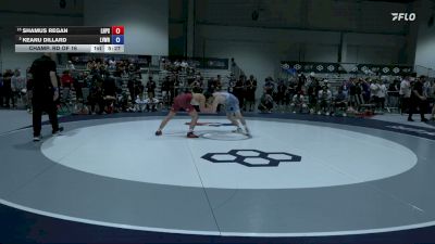 61 kg Champ. Rd Of 16 - Shamus Regan, Lake Highland Prep / Spartan RTC vs Keanu Dillard, Lehigh Valley Wrestling RTC