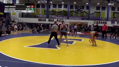 165 lbs Quarterfinal - Cody Tavoso, NJRTC vs Max Hermes, Rutgers-Unattached