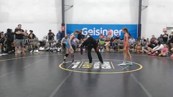 40 lbs Rr Rnd 3 - Juliana Oboczky, MPOWER Girls Wrestling Club - W vs Madison Mulkey, Ohio Goons - W