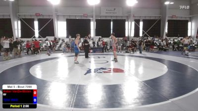 190 lbs Quarters - Asher VanDerMolen, ISI vs Tyler West