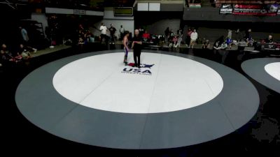 120 lbs Grant Fearing, IEWA - Inland Empire Wrestling Association vs Brandon Gomes, KTWA-Kings-Tulare Wrestling Association