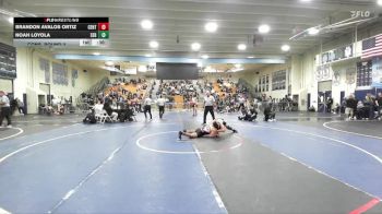 138 lbs Cons. Round 3 - Brandon Avalos Ortiz, Centennial vs Noah Loyola, Servite