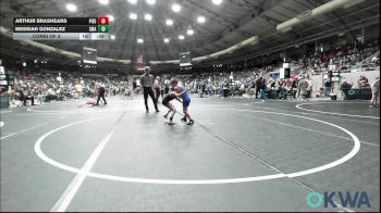 55 lbs Consi Of 4 - Arthur Brashears, Piedmont vs Messiah Gonzalez, Shelton Wrestling Academy