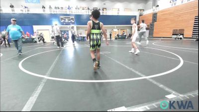 76 lbs Consolation - Nash Hatley, D3 Wrestling Cluib vs Kyzer Sanders, Standfast