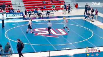 285 lbs Quarterfinal - Elijah Frizzell, Randolph vs Nicholas Cook, Roanoke College