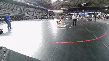 120 lbs Semifinal - Andrew Gray, South West Washington Wrestling Club vs Tavin Jackson, Steelclaw Wrestling Club