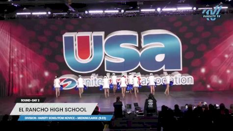 El Rancho High School - Varsity Song/Pom Novice -- Medium/Large (8-23) [2023 Varsity Song/Pom Novice -- Medium/Large (8-23) Day 2] 2023 USA Spirit & Junior Nationals/Collegiate Championships