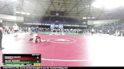 157 lbs Cons. Round 3 - Drake Sommer, Anacortes Hawkeyes Wrestling Club vs Kenneth McCoy, Washington