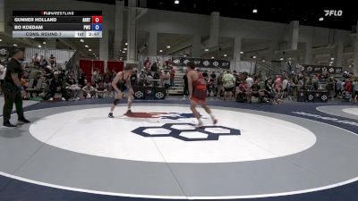 79 lbs Cons. Round 7 - Gunner Holland, Arkansas RTC vs Bo Koedam, Powerhouse Wrestling Club