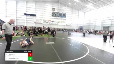 102 lbs Consolation - Parker Lee, Poway Elite vs Calan Childress, Central Coast Most Wanted