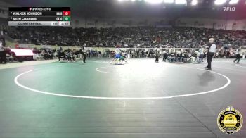 B4A-157 lbs Quarterfinal - Walker Johnson, Harrah vs Seth Charles, Catoosa