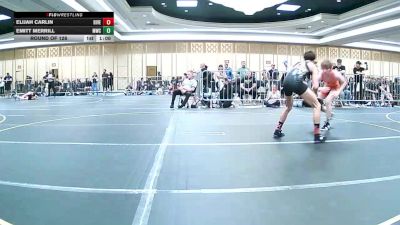 120 lbs Round Of 128 - Elijah Carlin, Riverside Rascal vs Emitt Merrill, Mwc