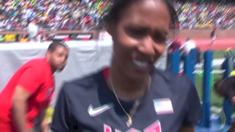 Ajee Wilson is fit early in 2014