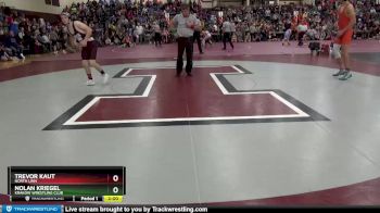 S-17 lbs Semifinal - Trevor Kaut, North Linn vs Nolan Kriegel, Krakow Wrestling Club