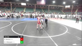 78 lbs Semifinal - Dalton Perkins, Scrap Yard Training vs Stevie Varela-Marquez, NM Beast