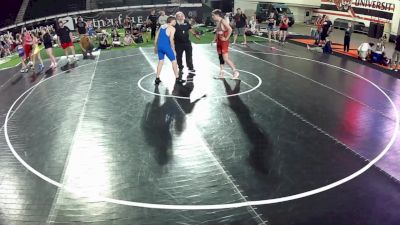 155 lbs Champ. Round 3 - Jackson Flerchinger, Idaho vs Kyler Kolsen, Idaho