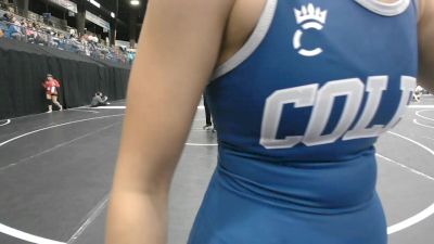 138 lbs Champ. Round 2 - Miah Kenny, Northern Oklahoma College- Tonkawa vs Julia Nunez, Colby Community College