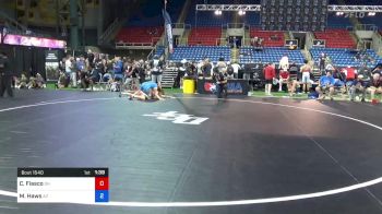 160 lbs Cons 64 #2 - Cameron Fiasco, Ohio vs Max Haws, Arizona