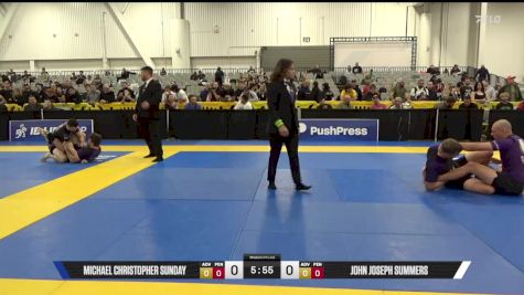 John Joseph Summers vs Michael Christopher Sunday 2025 World IBJJF Jiu-Jitsu No-Gi Championship