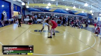 138 lbs Round 7 (8 Team) - Noah McCarthy, Bandits WC vs James Zena, Alpha WC