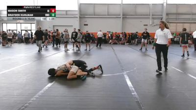 96 lbs Round 5 (6 Team) - Brayden Kuhlman, Westshore WC vs Mason Smith, Killter Elite