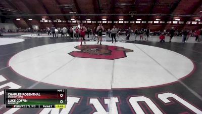 285 lbs Cons. Round 1 - Luke Coffin, Brockport vs Charles Rosenthal, Oneonta State