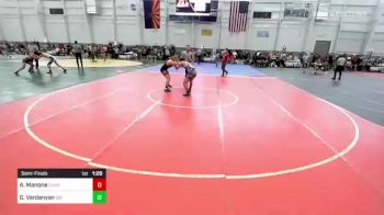 144 lbs Semifinal - Aaron Manone, Chagolla WC vs Gor Vardanyan, Isu