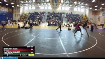 160 Blue Round 4 - Matthew Bennett, Camden County vs Dashawn Reese, Gateway