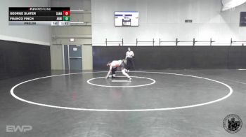 157 lbs Prelim - Franco Finch, Archbishop Mitty vs George Slater, San Mateo