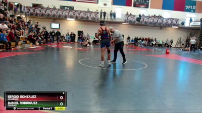 138 lbs Champ. Round 1 - Sergio Gonzalez, Hillsboro vs Daniel Rodriguez, Century