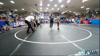 46 lbs Round Of 16 - Amelia Mairel, Perry Wrestling Academy vs Denver Glammeyer, Redskins Wrestling Club