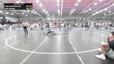 85 lbs Rr Rnd 2 - Evan Lichtenwalner, Grit Mat Club Blue vs Matt Waters, Team RJN