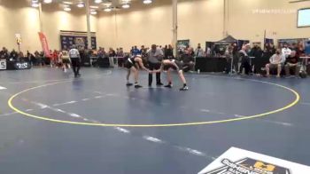 124 lbs Quarterfinal - Brian Heard, Abington Heights vs Jake Mitchell, Cumberland Valley